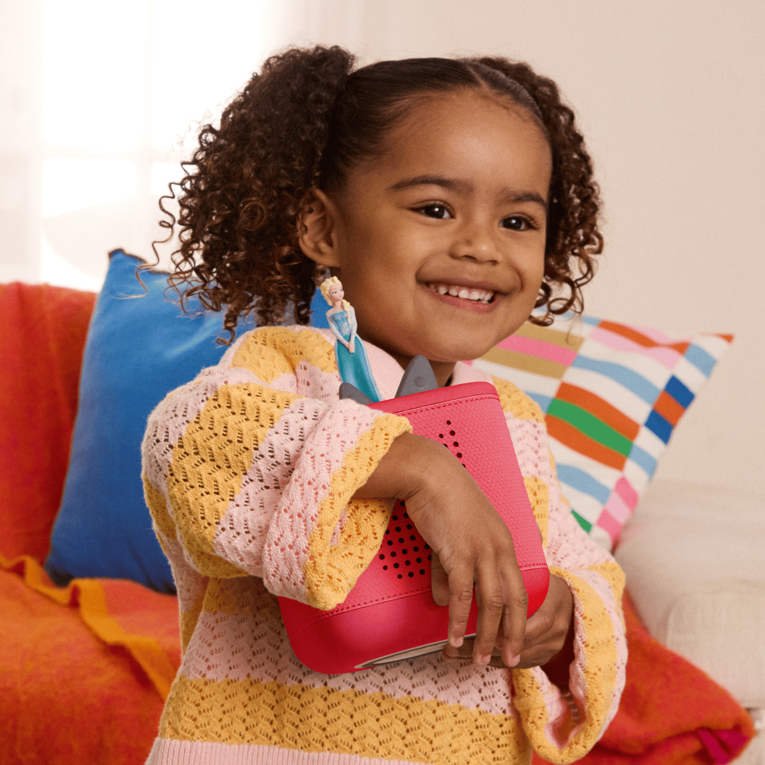 Toniebox 2 Disney Bundle - Sunset Red - Image 6