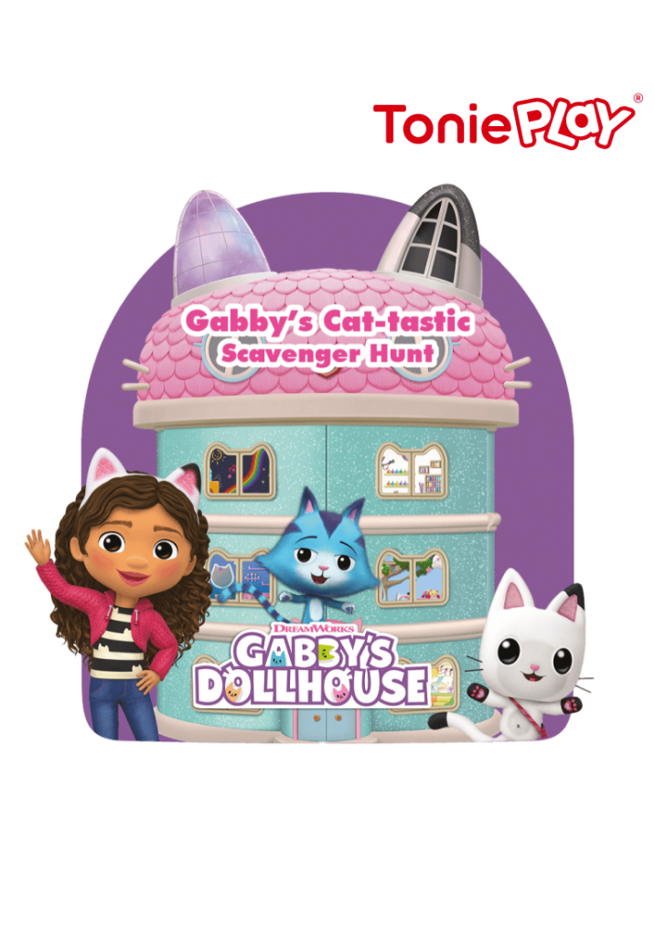 Tonieplay Gabby's Dollhouse: Gabby's Cat-tastic Scavenger Hunt Game