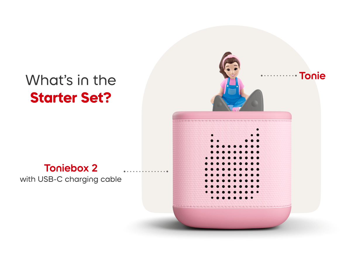 Ms. Rachel Toniebox 2 Starter Set - Cloud Pink - Image 6