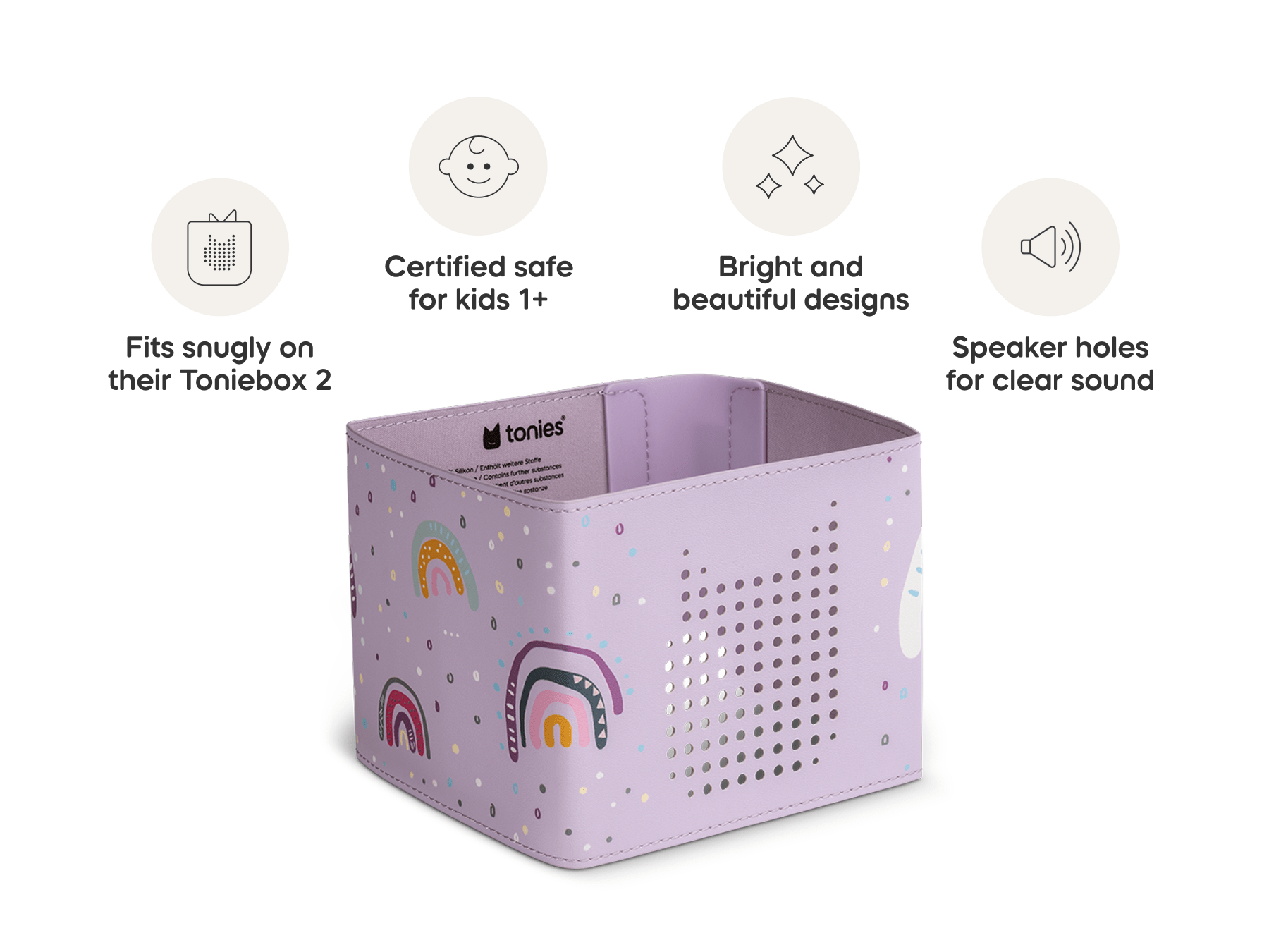 Toniebox 2 Sleeve: Rainbow - Image 4