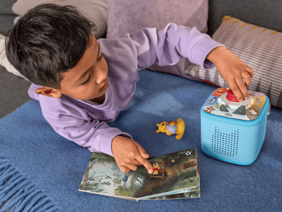 Disney Winnie the Pooh Toniebox 2 Play Set - Sky Blue - Image 6