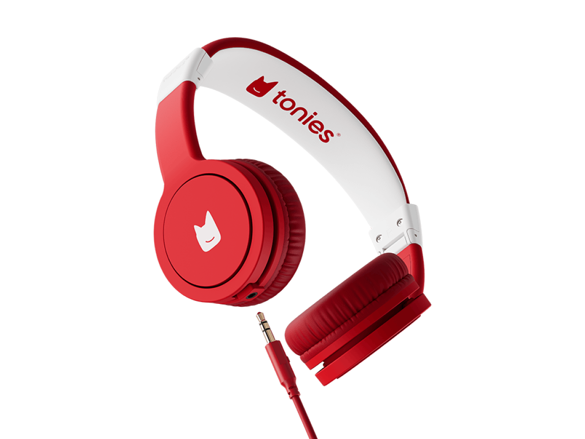 Wired Headphones: Sunset Red - Image 2